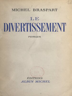 cover image of Le divertissement